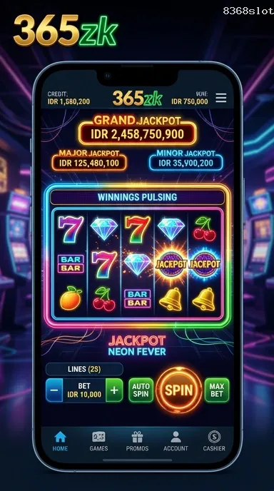 Pratinjau antarmuka 8368slot — aplikasi APK resmi Android v2.5.6